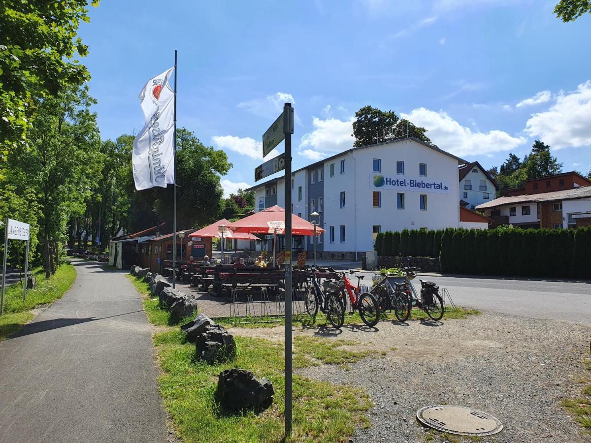 Garni Hotel Biebertal Am Milseburgradweg Hofbieber Exterior foto