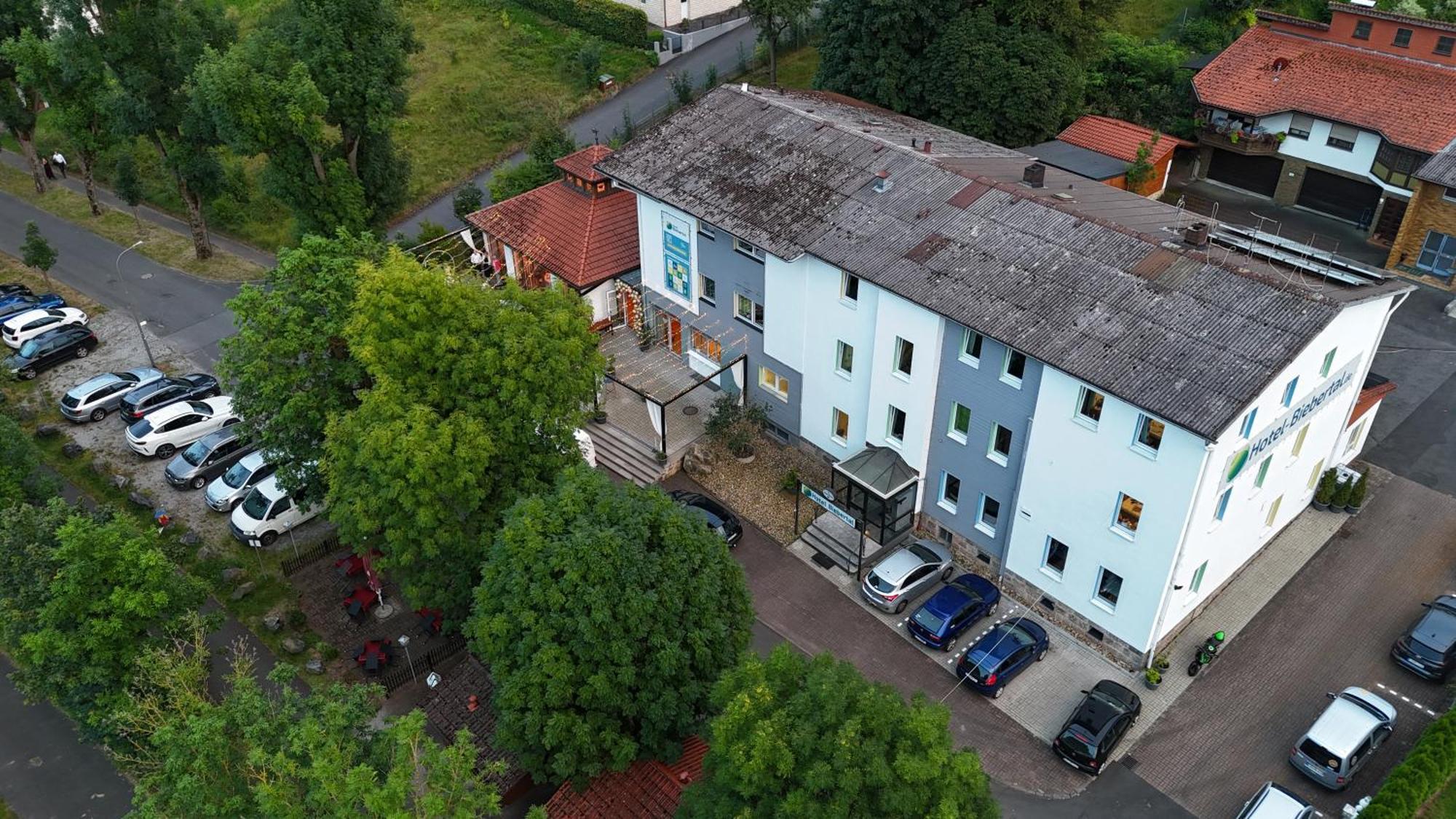 Garni Hotel Biebertal Am Milseburgradweg Hofbieber Exterior foto